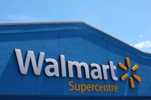 Walmart Supercenter close up logo